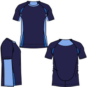 Fashion sewing patterns for MEN T-Shirts Football T-shirt 9737